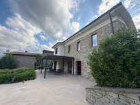 Blick aufs Haus