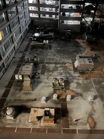 My beautiful view with the loud turbine