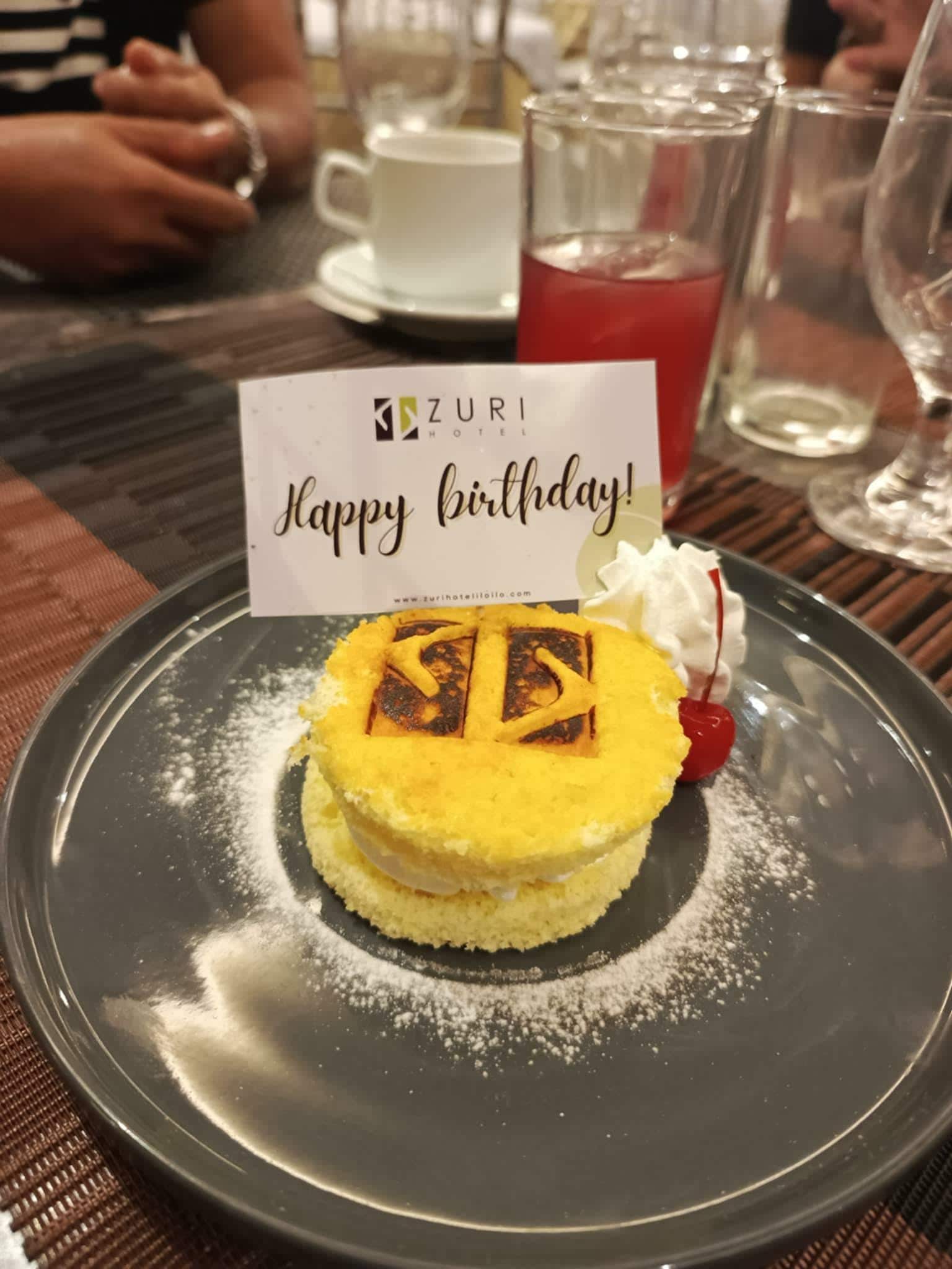 A special surprise gift from Zuri Hotel