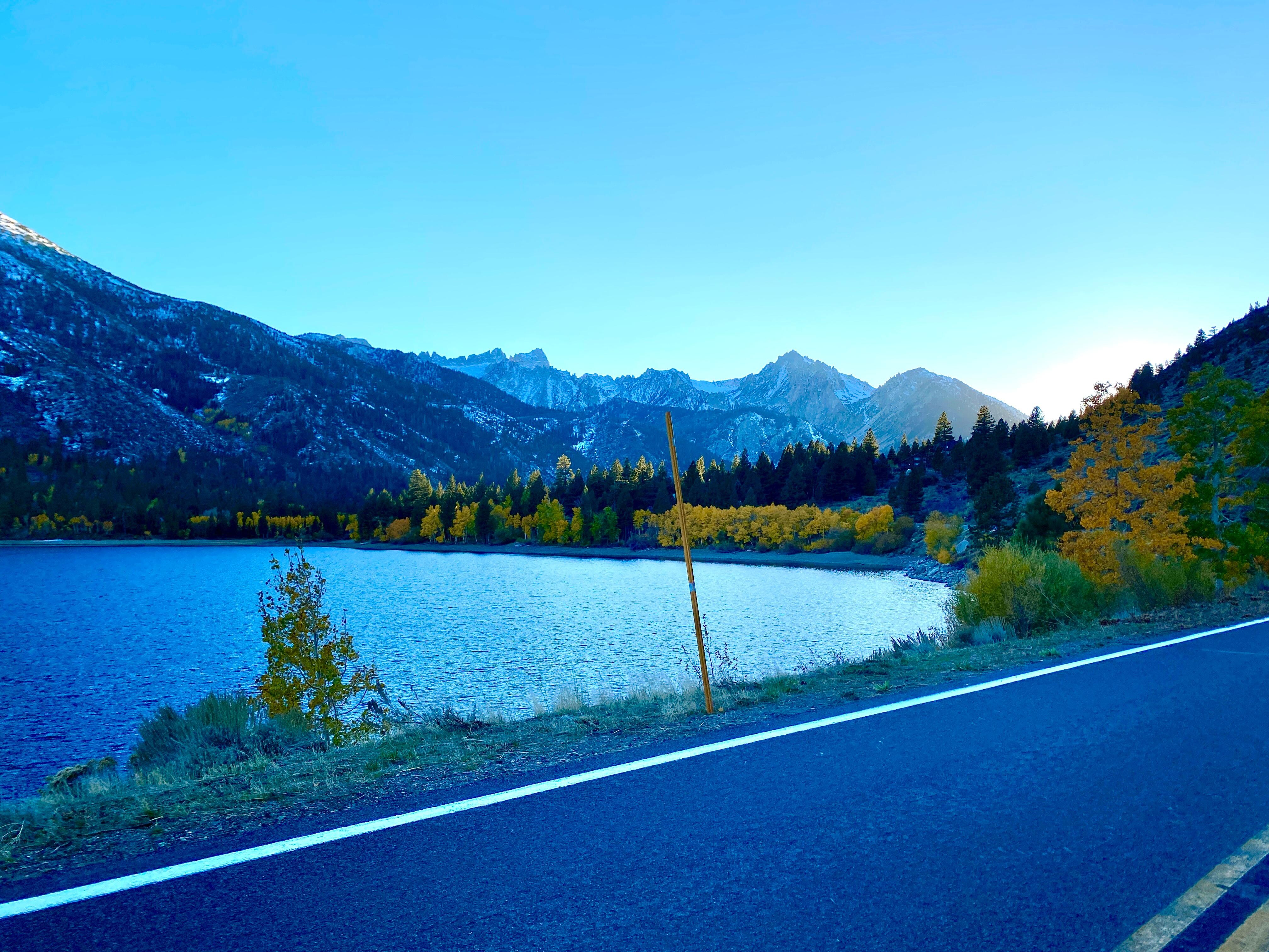 Lower Twin Lakes a short drive from the Walker River Lodge