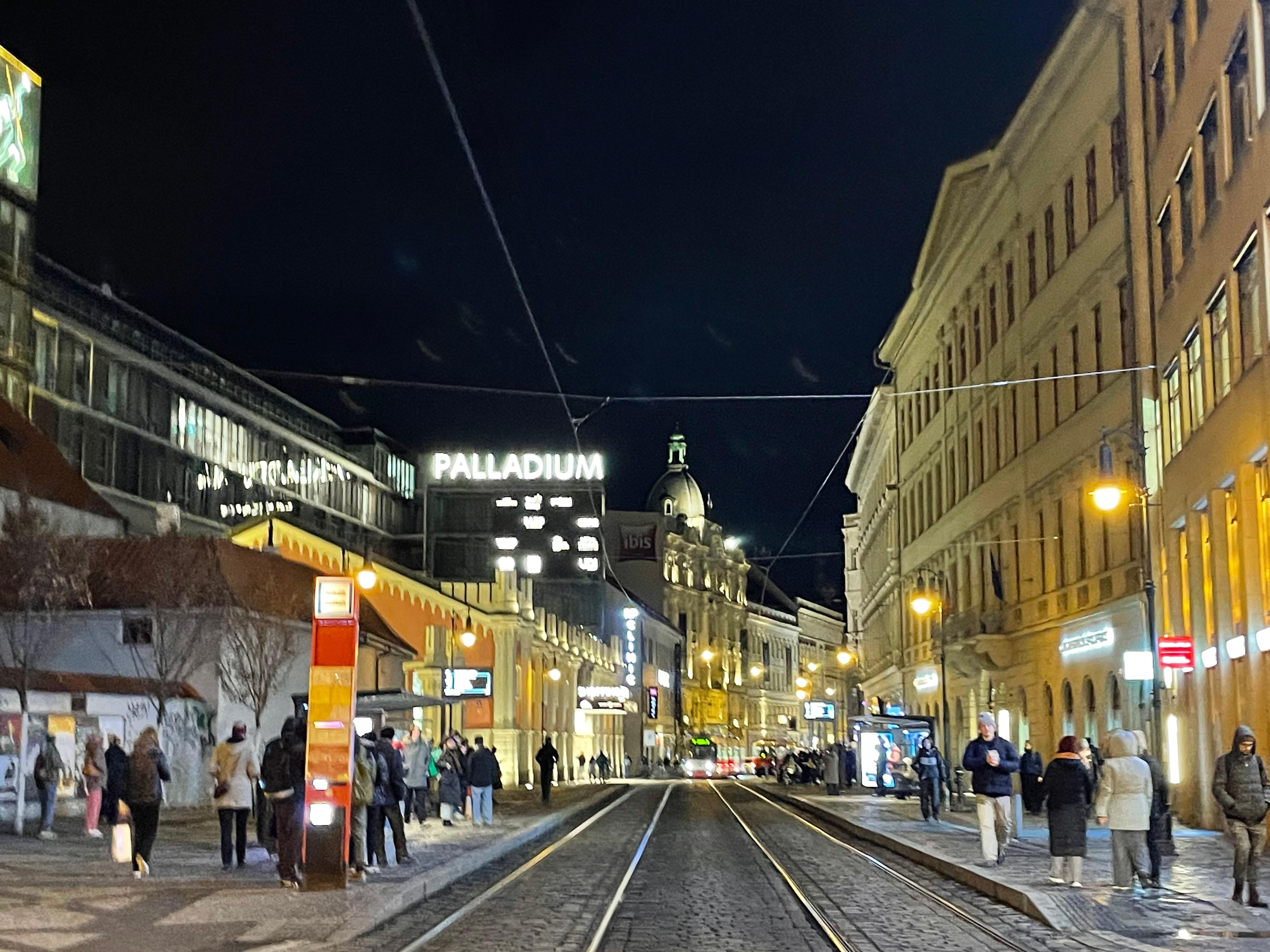 Shopping area near the hotel 