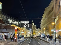 Shopping area near the hotel