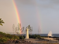 Double Rainbow taken from back yard