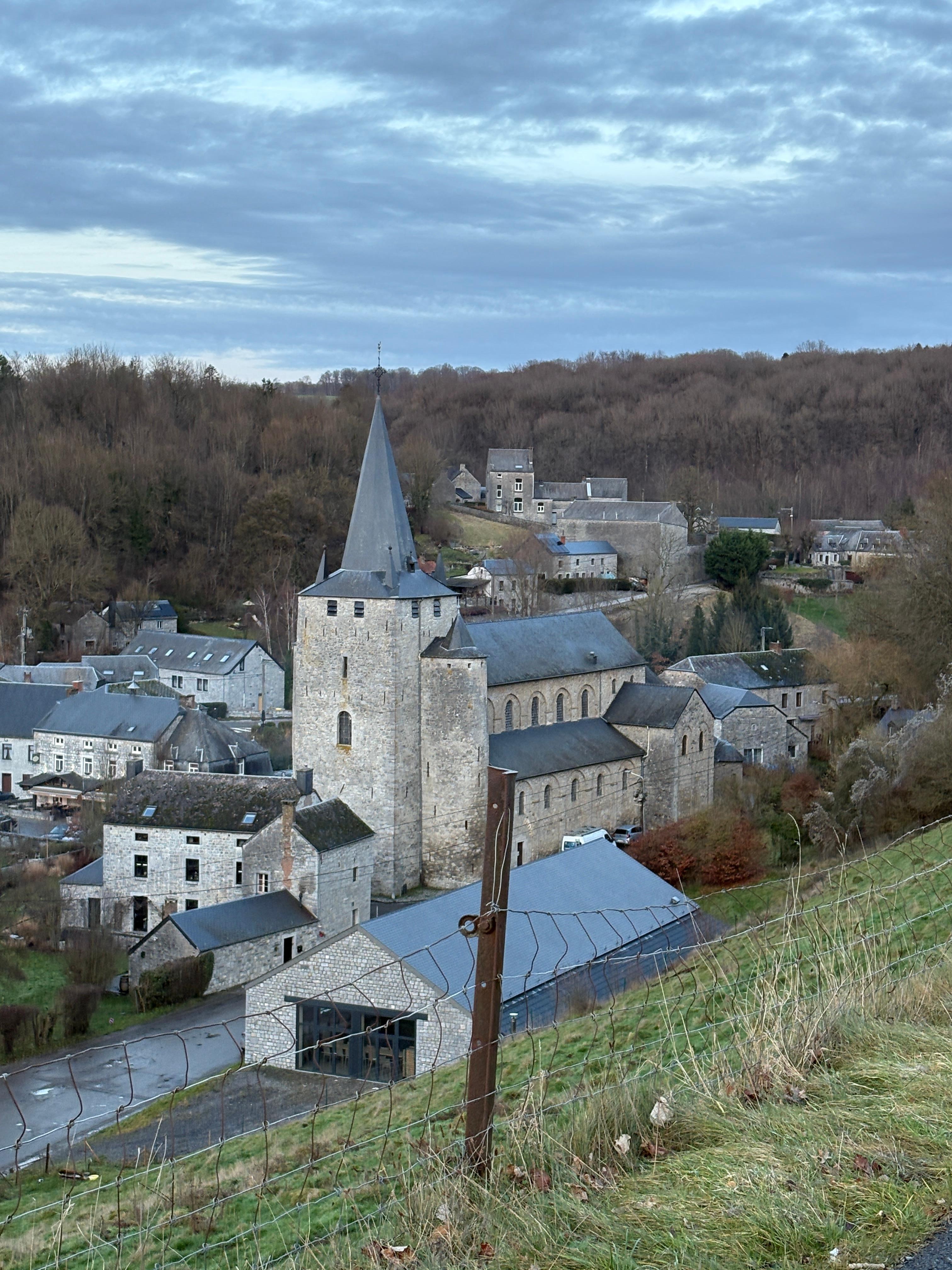 Le village de celles qui fait parti des plus beaux village Belge.