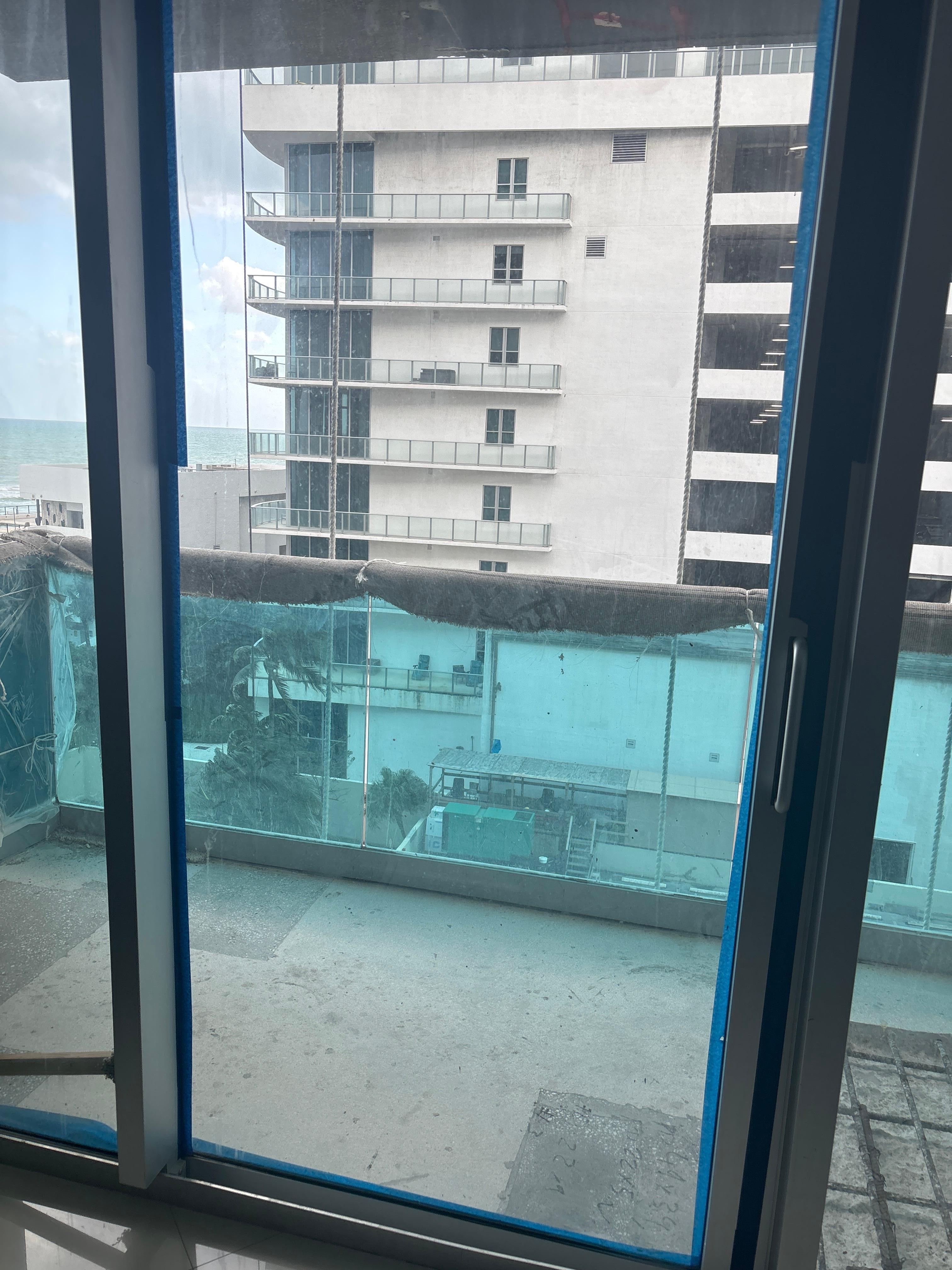 Unusable balcony