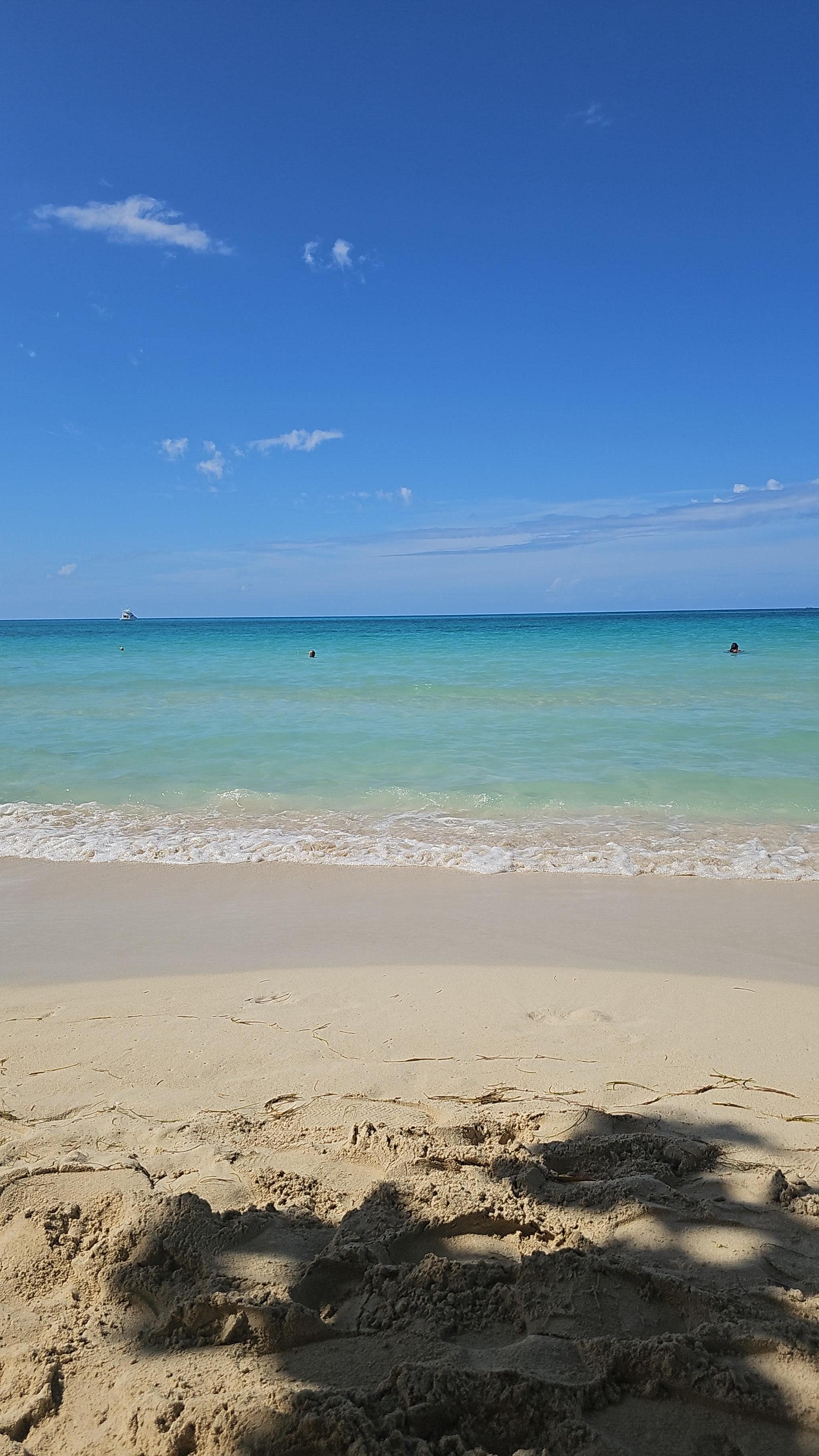 Beautiful  beach steps away.