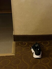 Killed the c-roach with my shoe