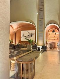 Main lobby at night