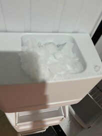 Frozen ice machine
