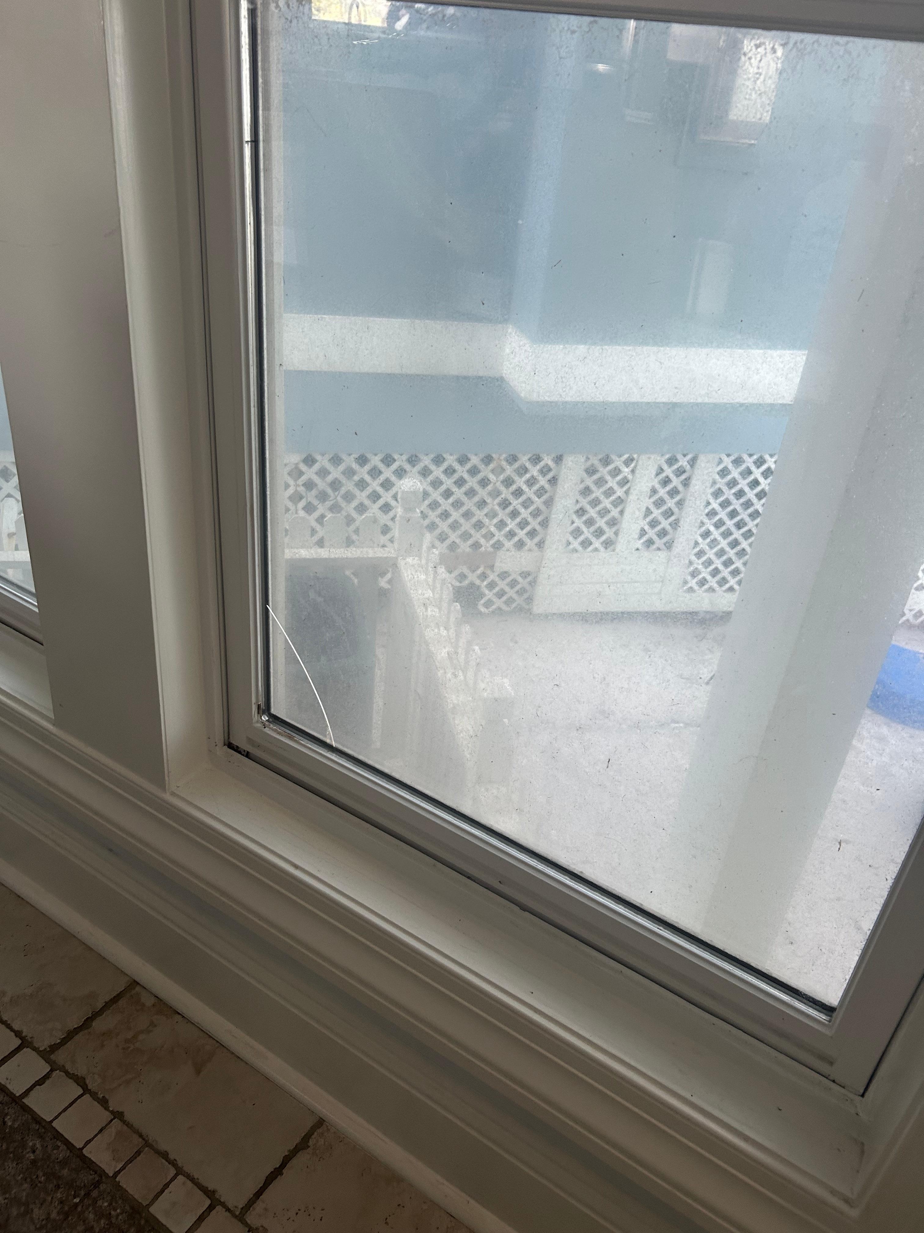 Window on first floor