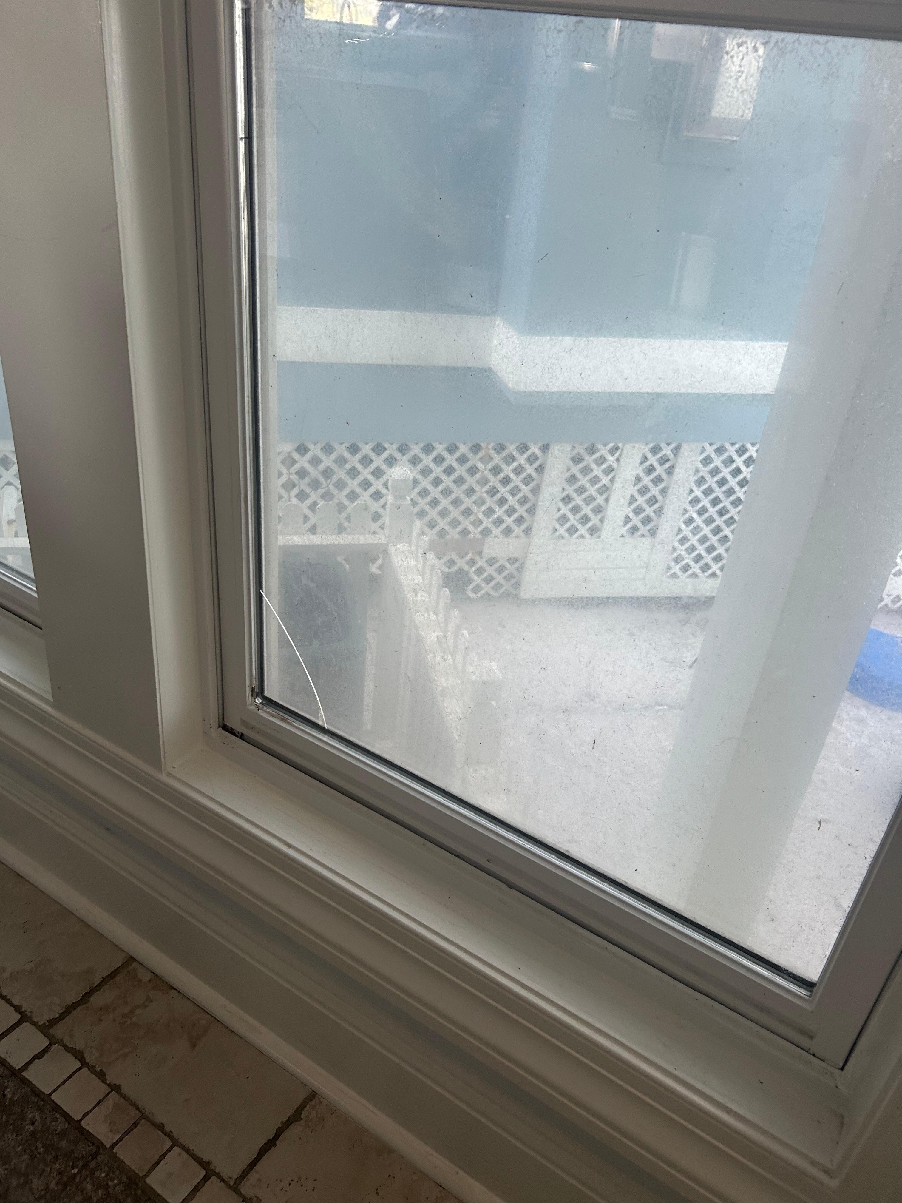 Window on first floor