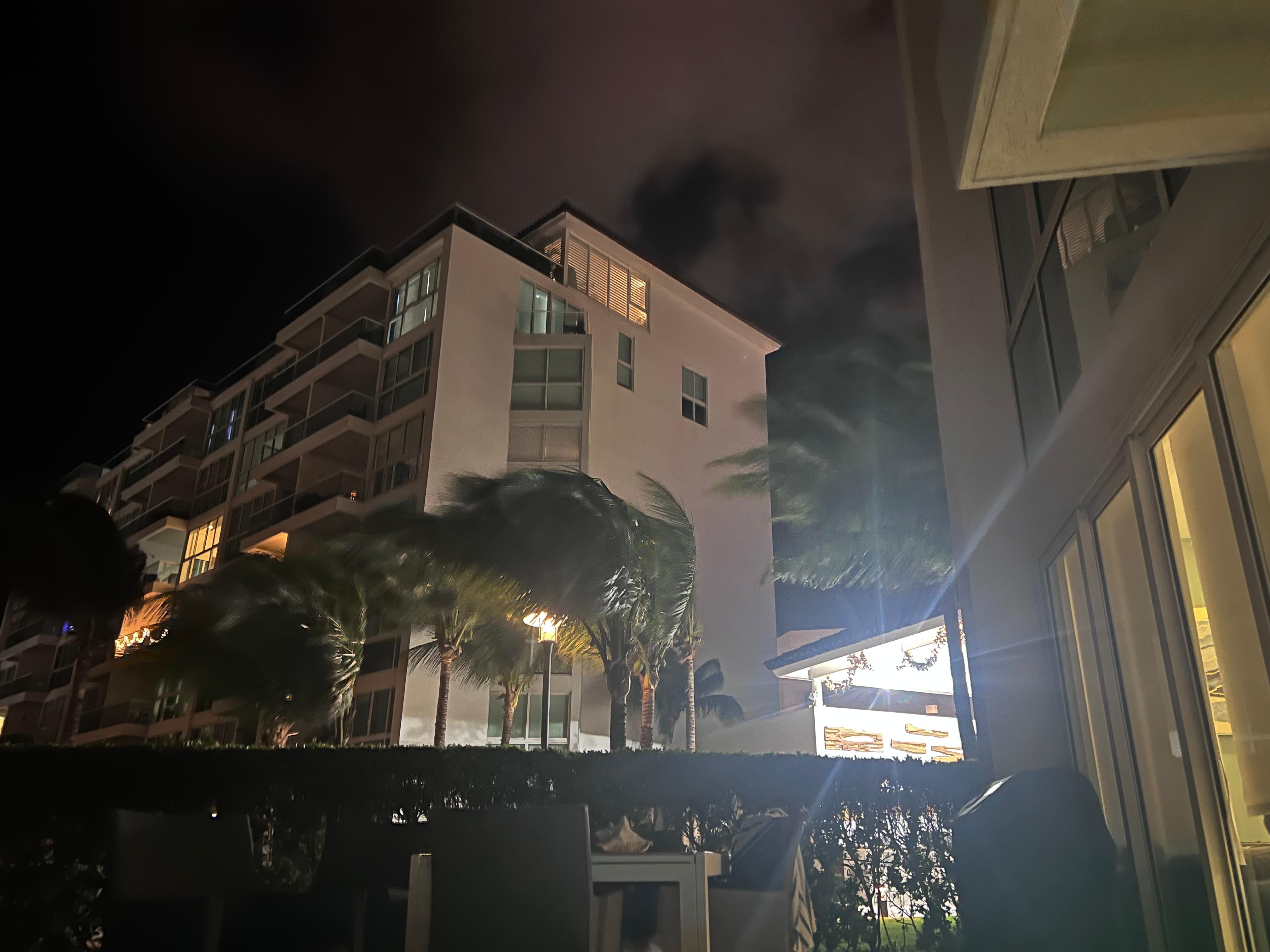 View from jacuzzi -evening