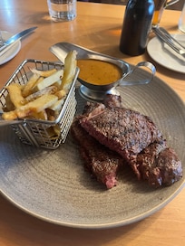 Great steak 🥩 select up at the famous meat counter