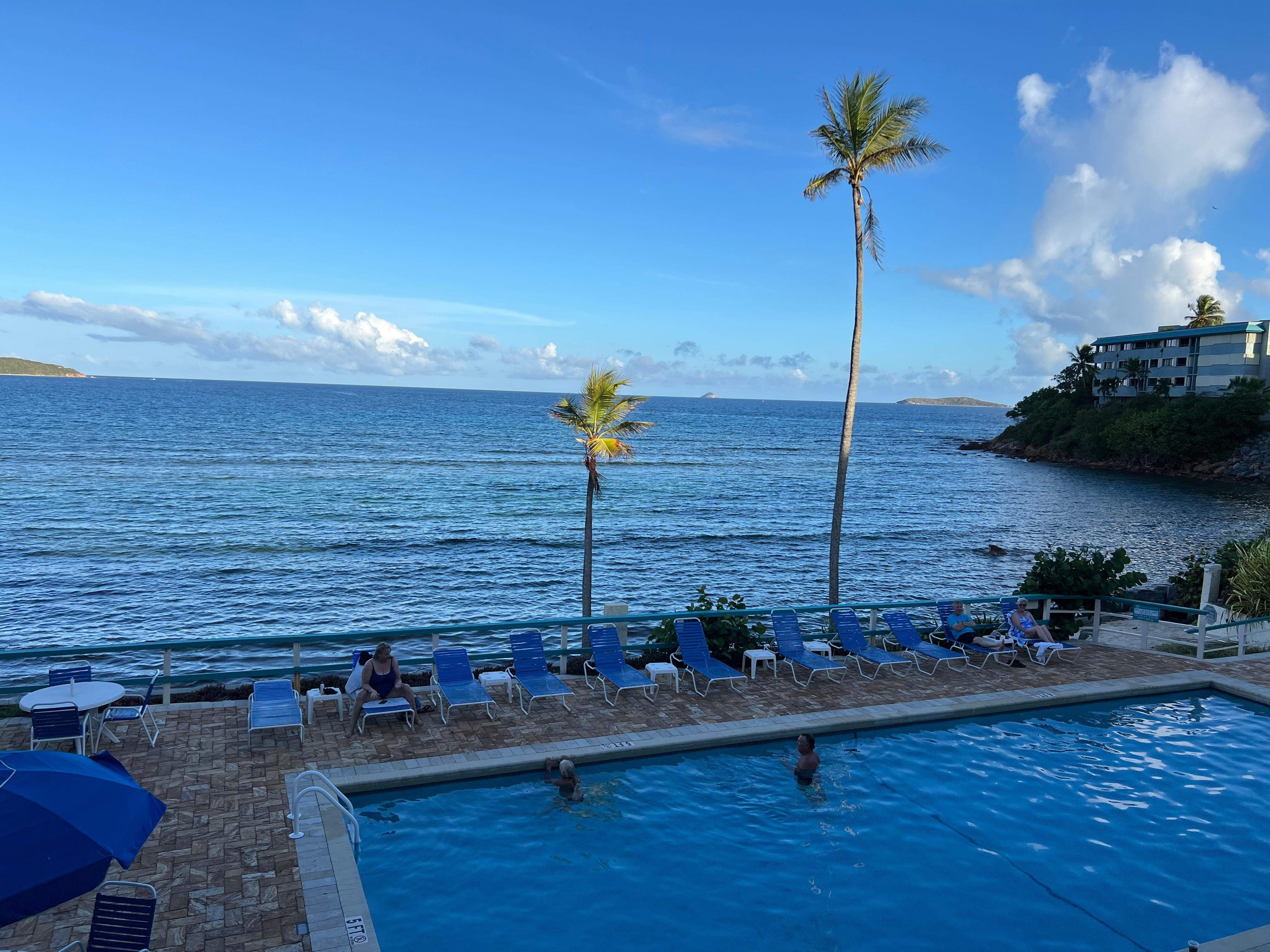 View from the balcony 