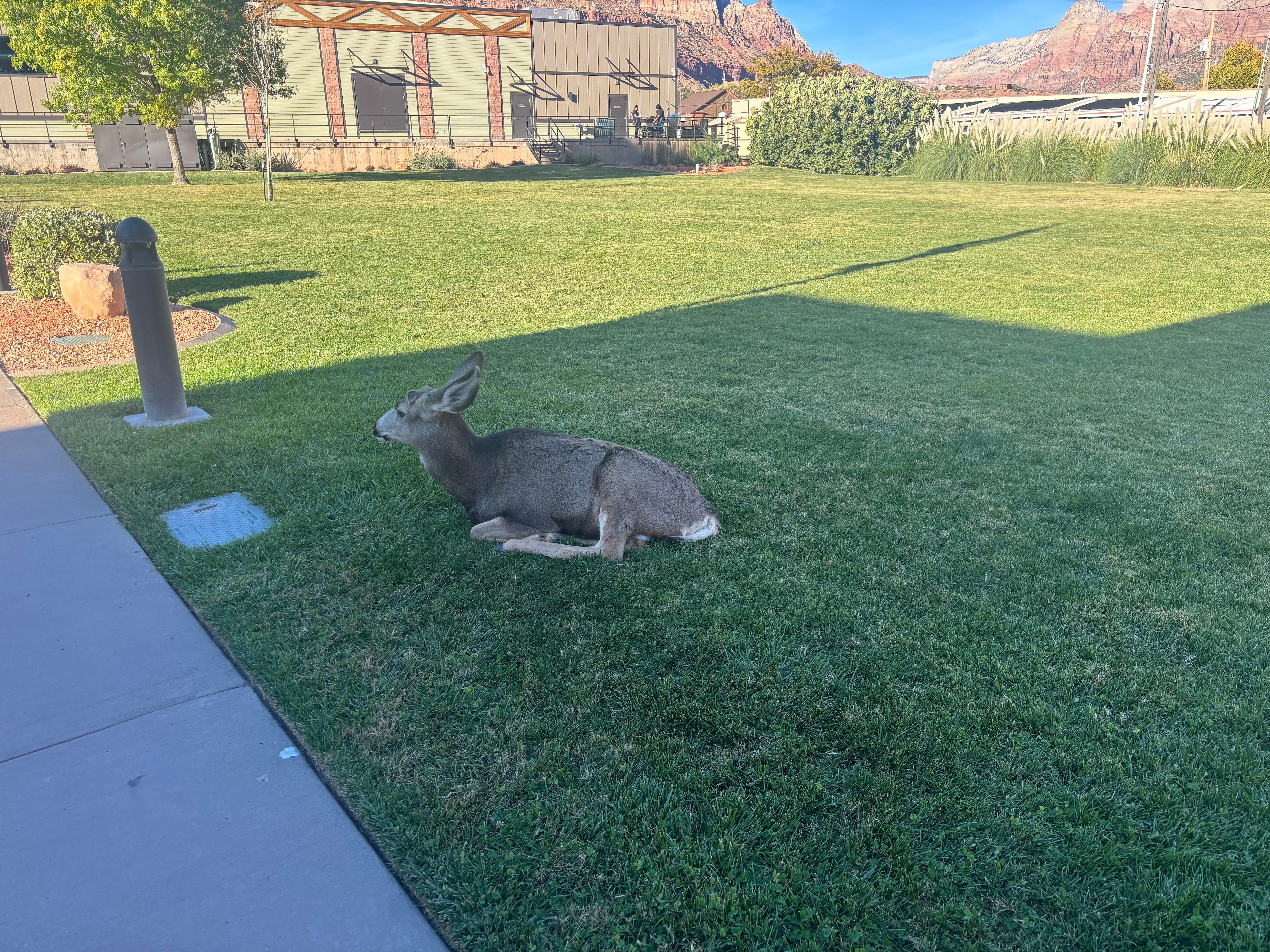 Next to lobby and pool