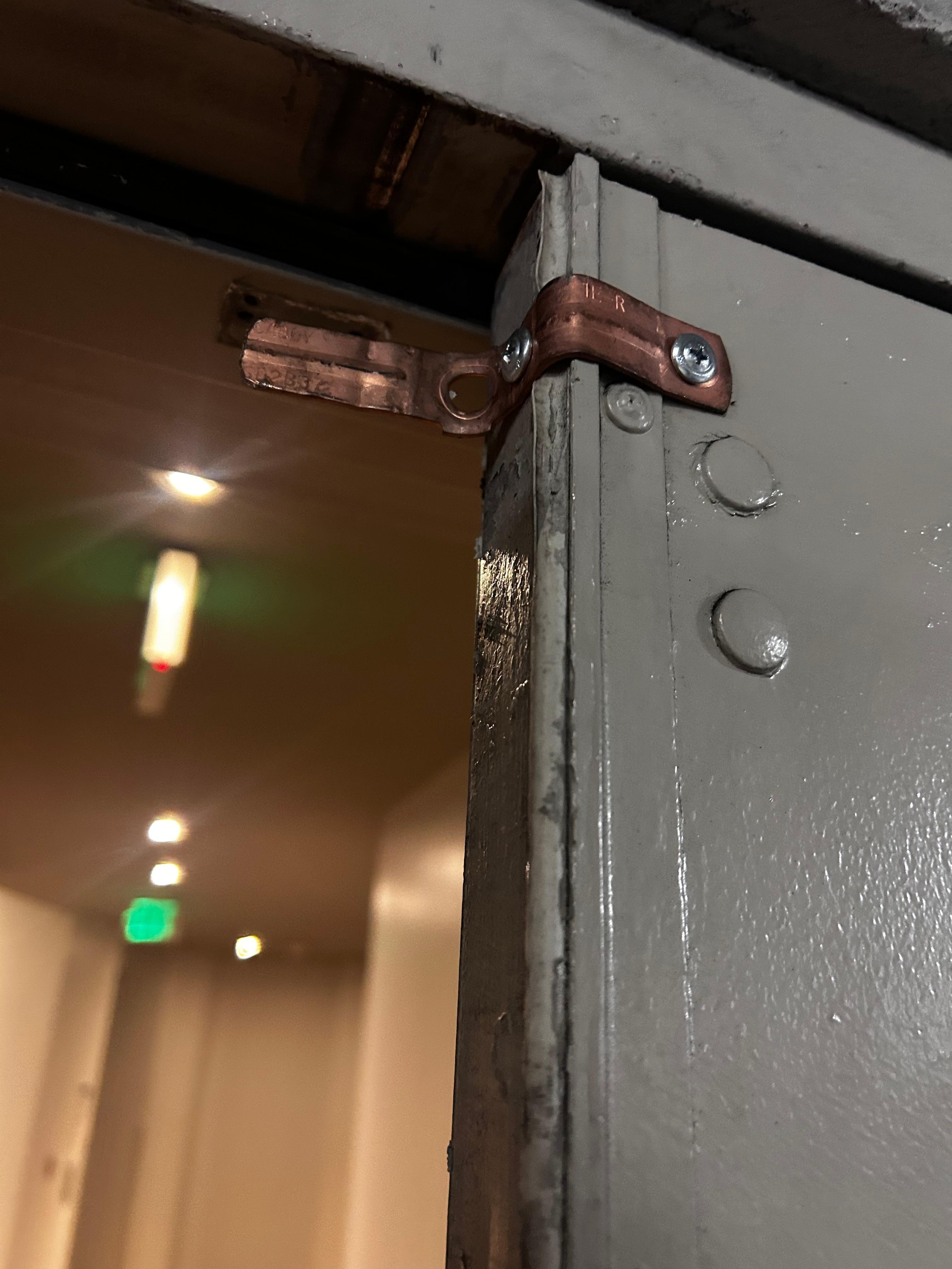 Public can come right into the hallway of the unit