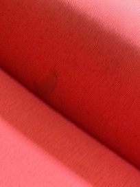 Stained, worn furniture