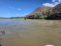 On the Colorado River - short drive