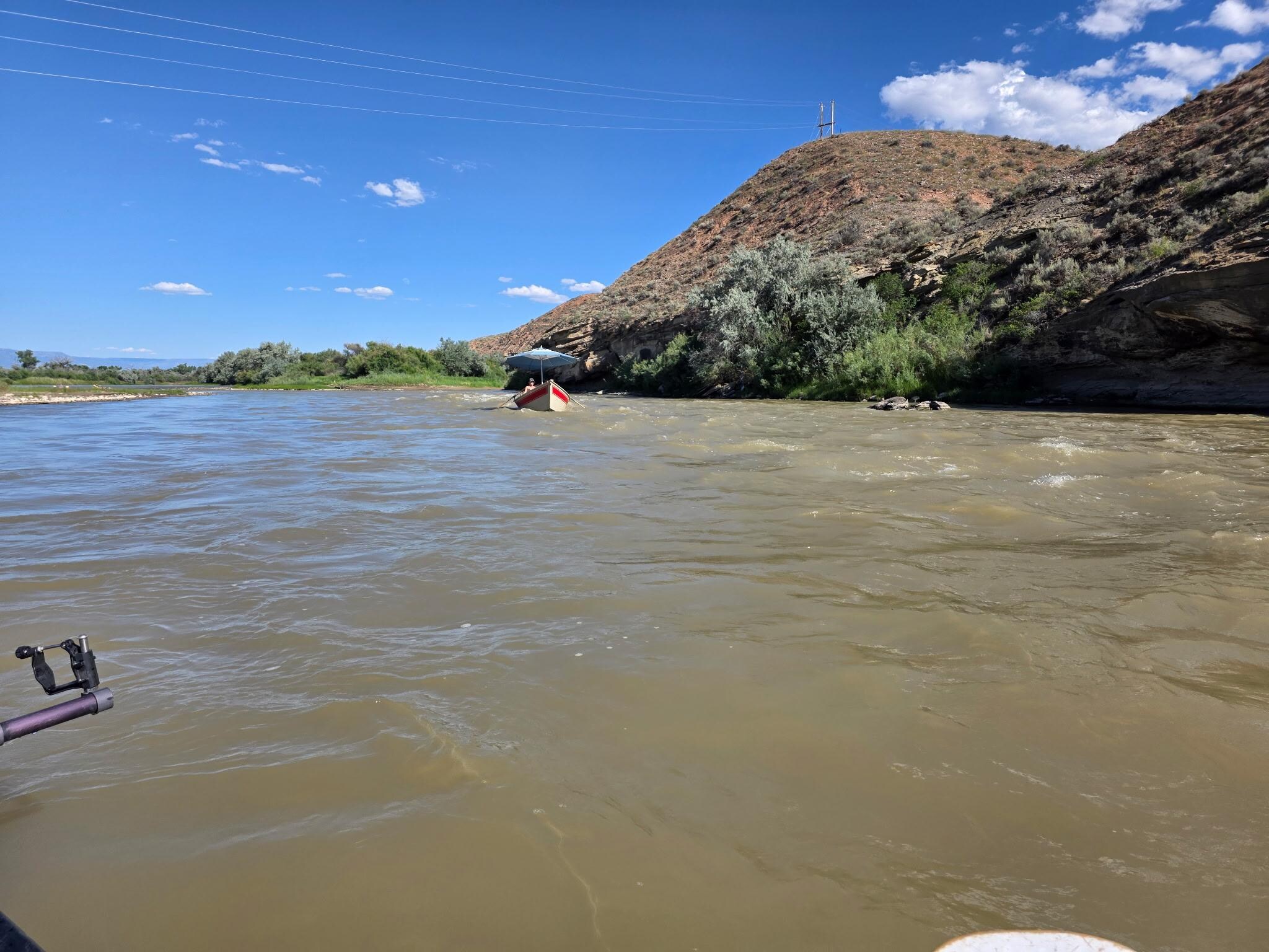 On the Colorado River - short drive