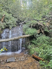 The additional waterfall, across the street, was a nice bonus.
