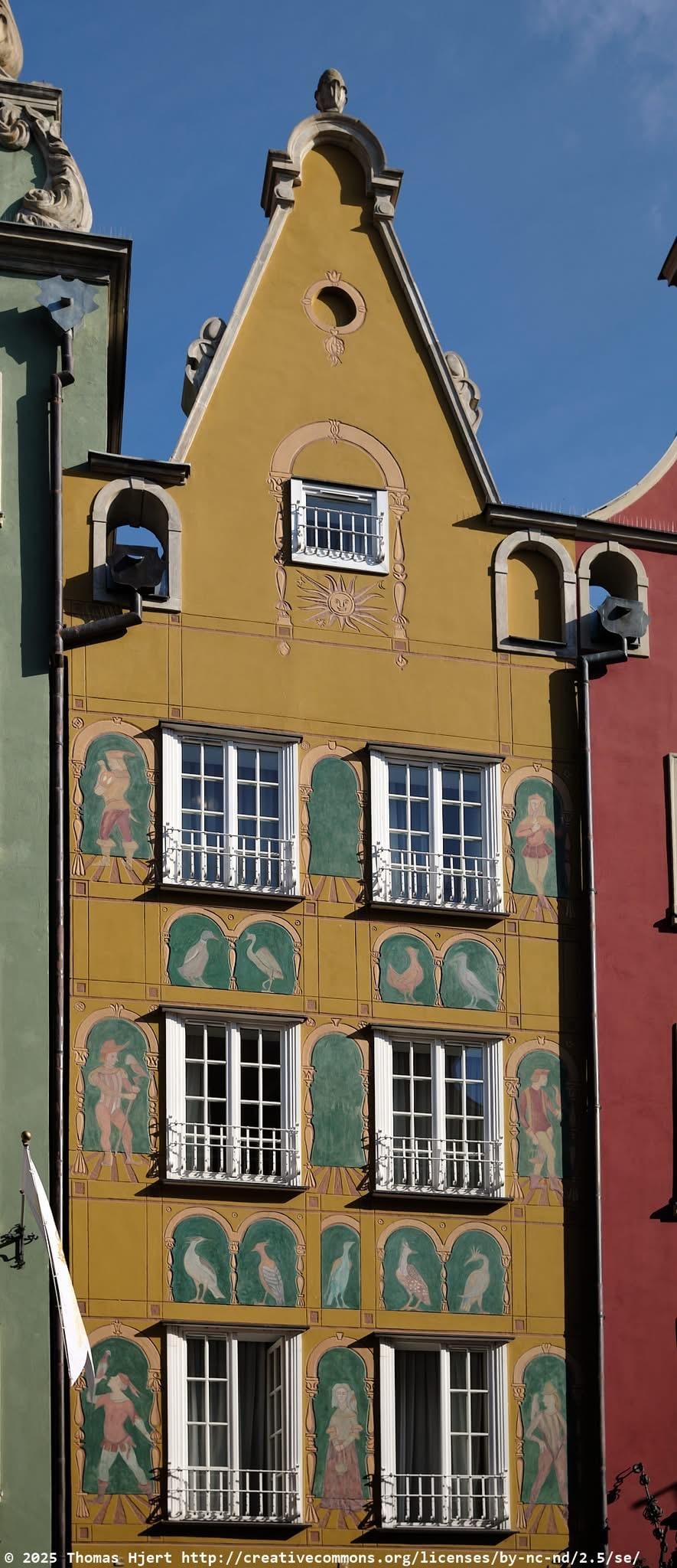 Vi hade rummet längst upp med lilla fönstret.