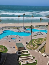 View from the balcony