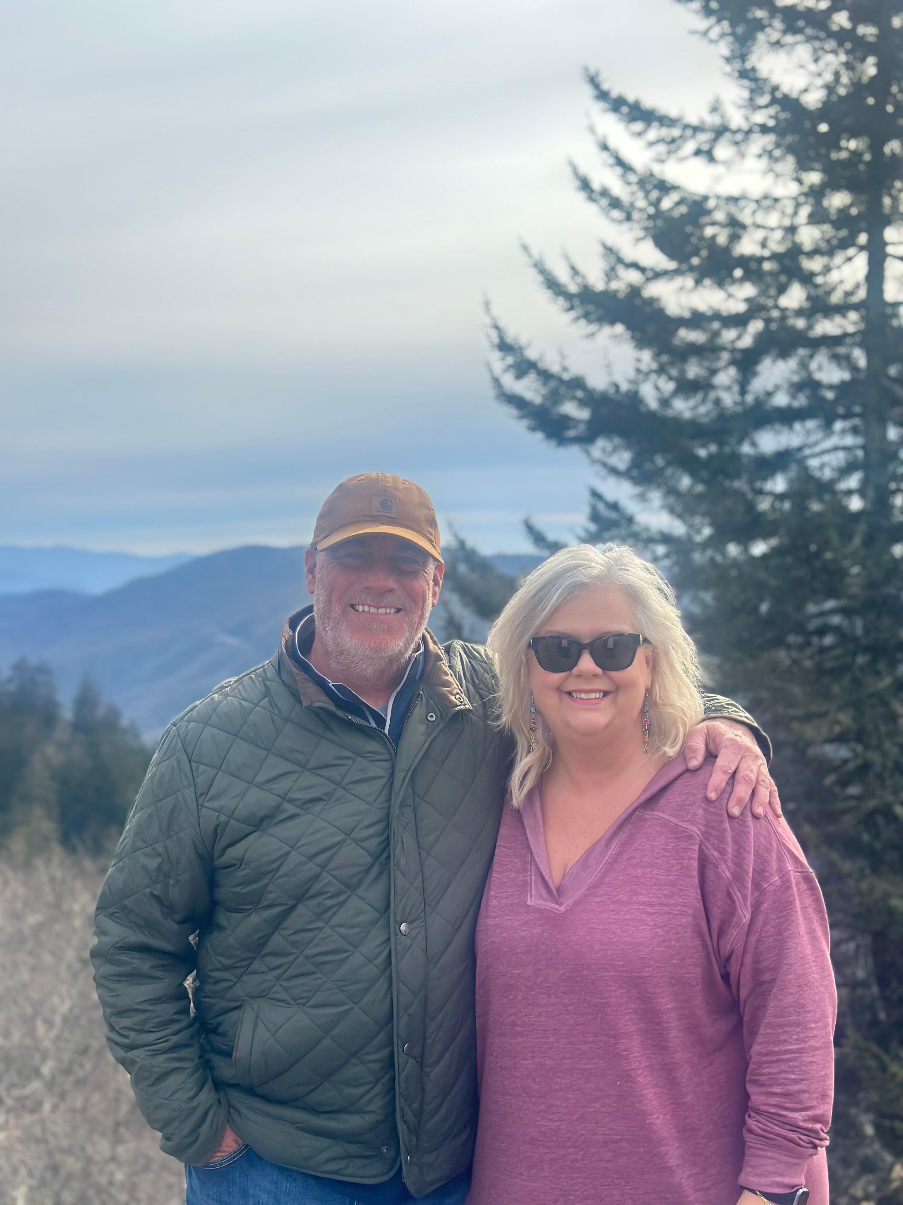 The amazingly beautiful 
Great Smoky Mountains…