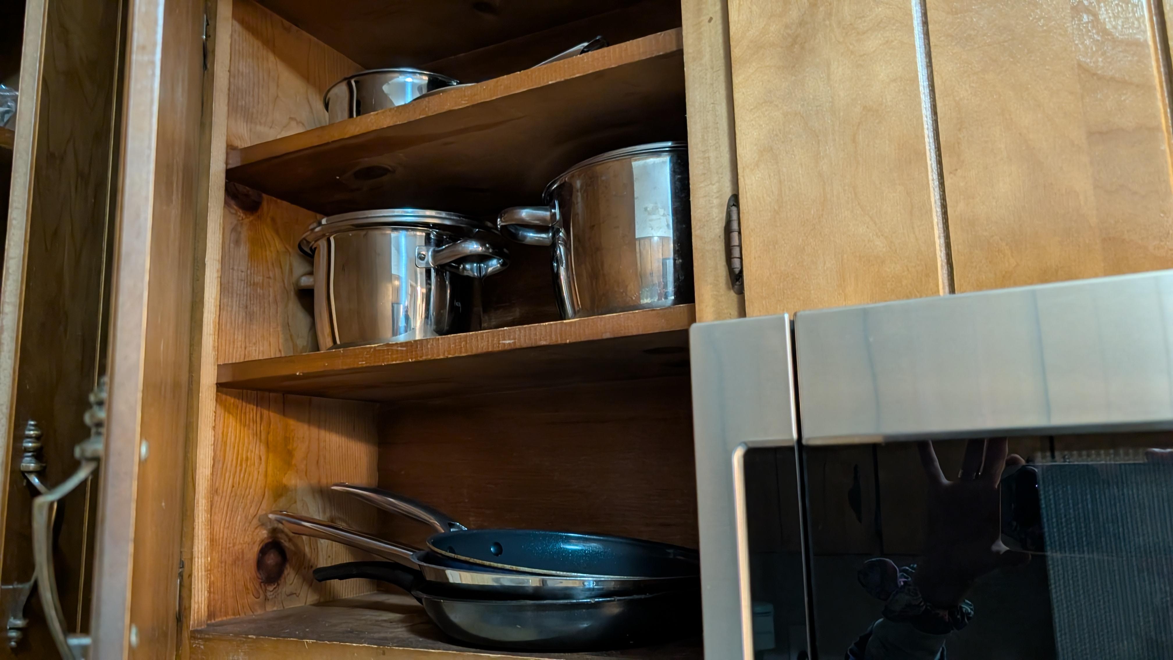 Old kitchen cabinets