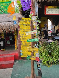 Walking distance from the house.
Great Drinks, Food & Entertainment.