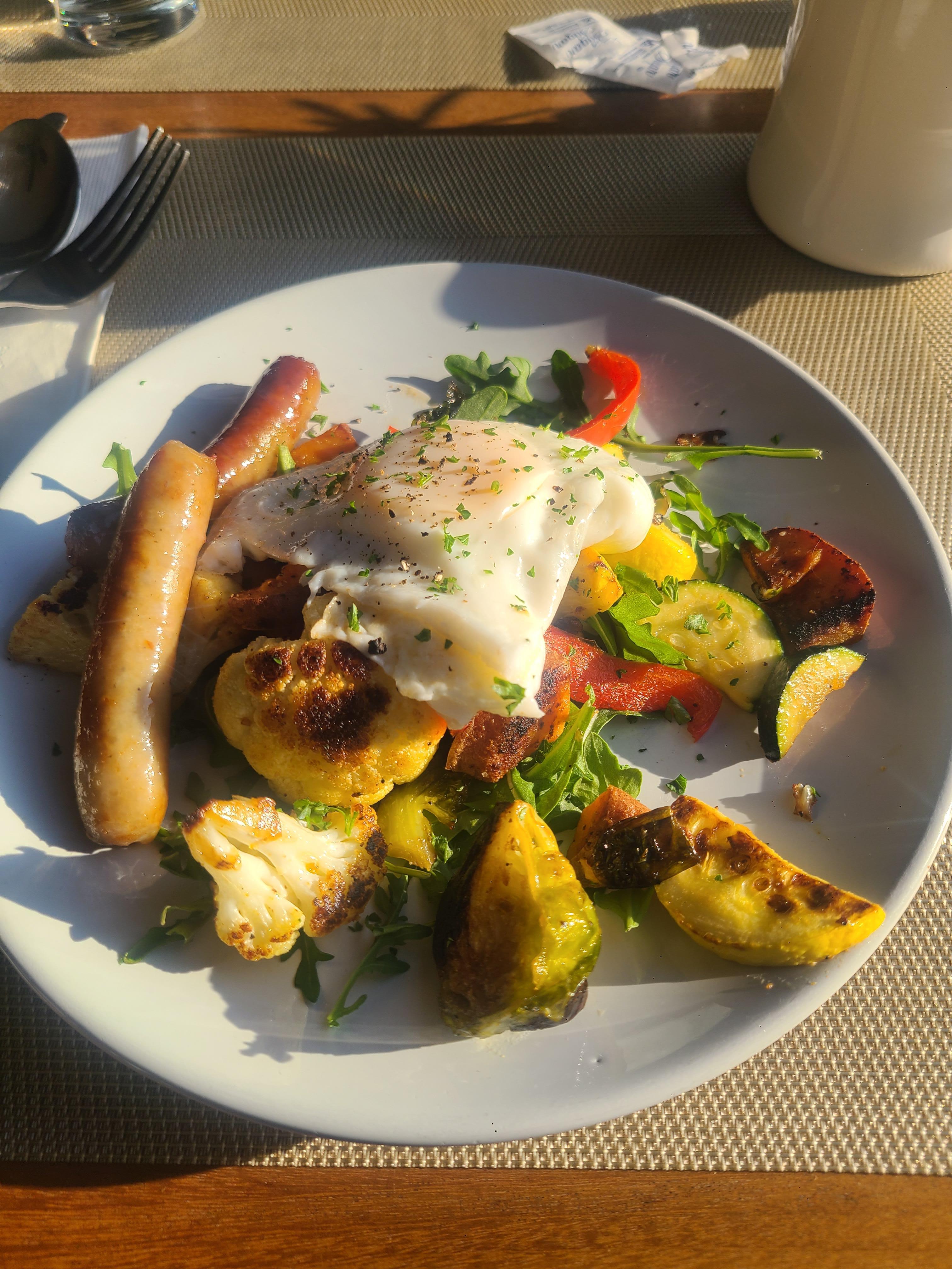 Delicious fresh made breakfast