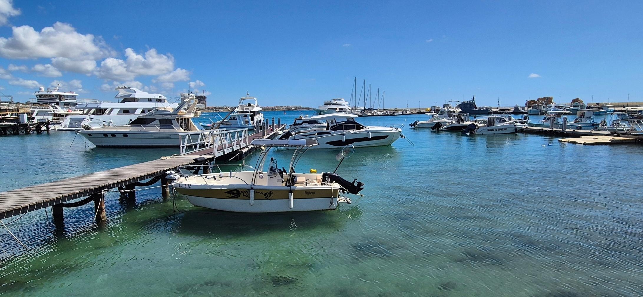 Boats in the harbour