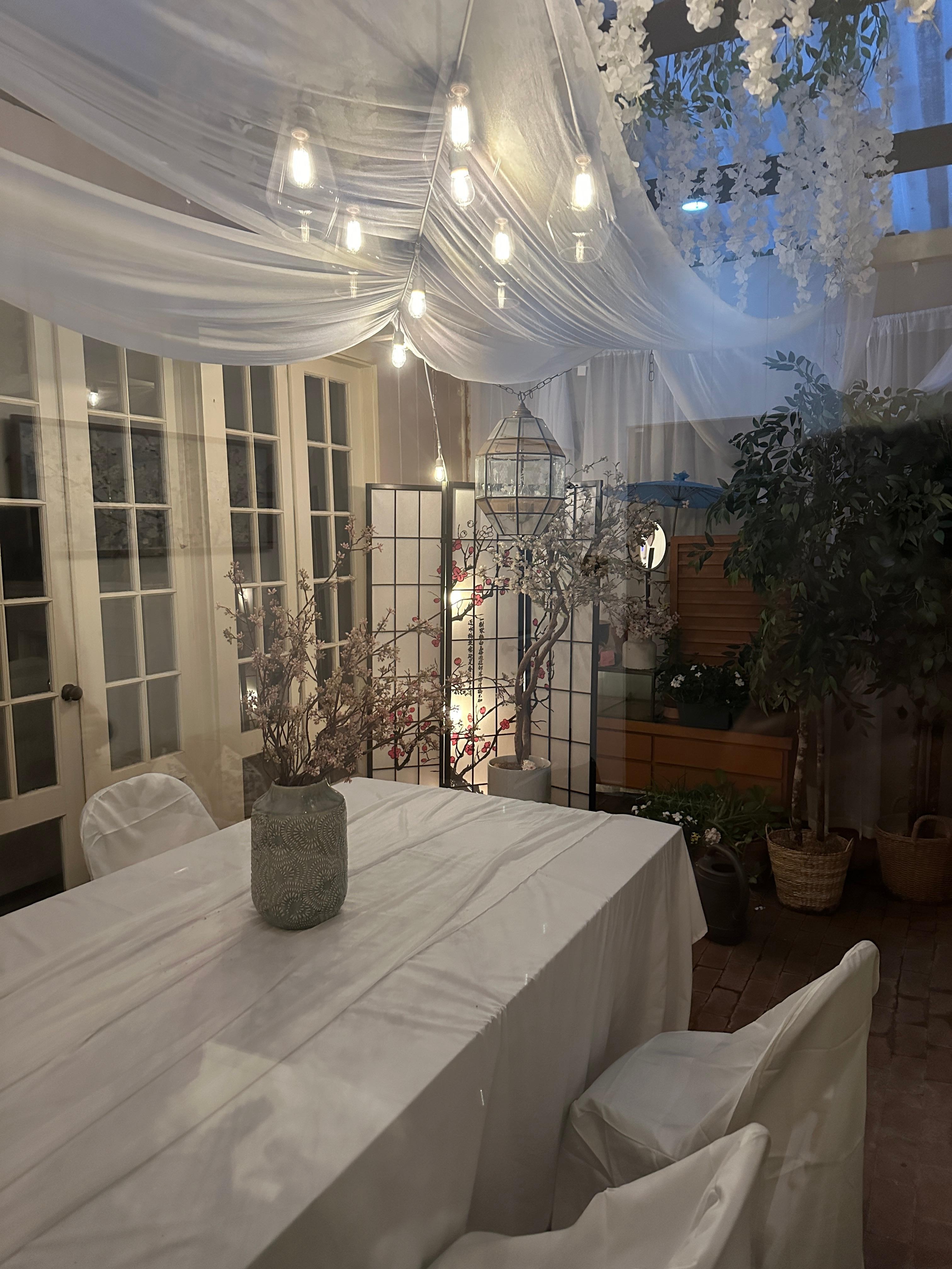 The courtyard