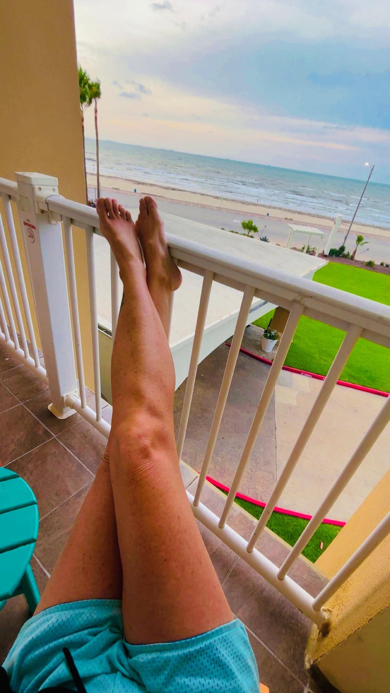 I love the mornings on the beach