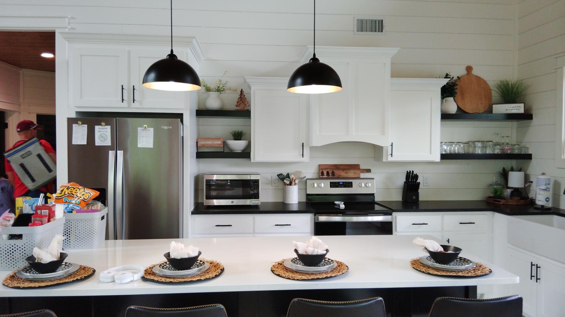 Beautiful, well equipped kitchen. Very spacious