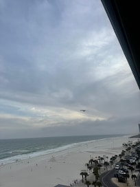 View from the balcony