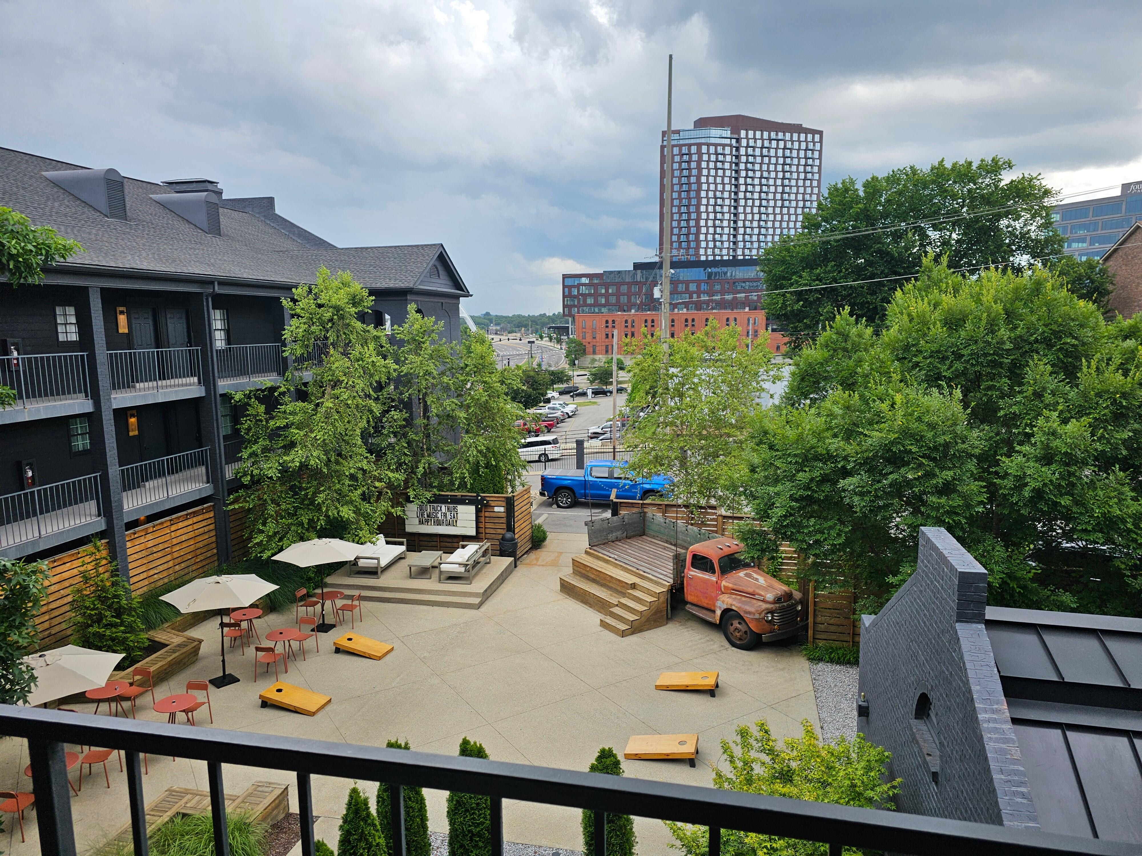 View from room 316