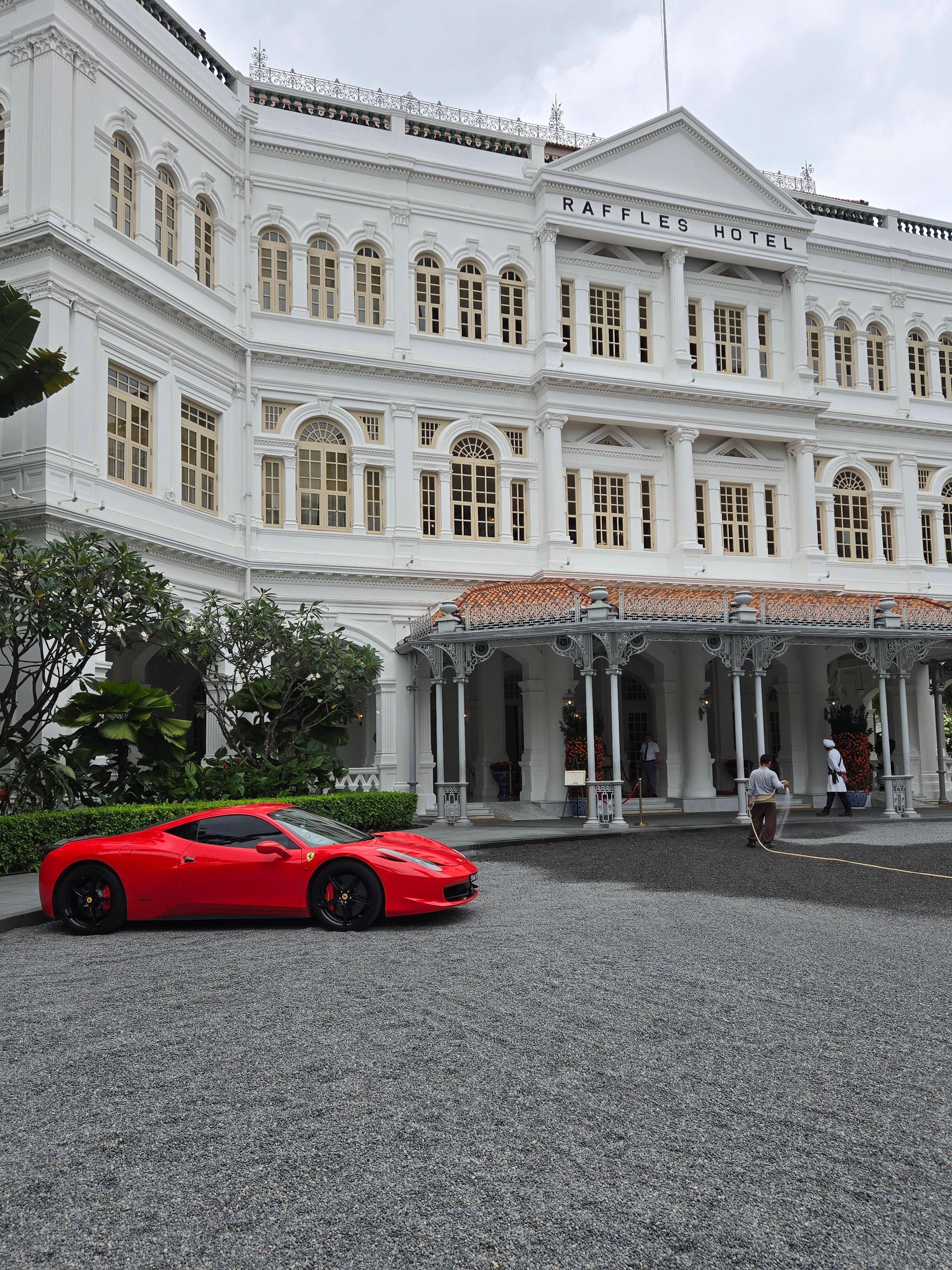 The car is complementary!