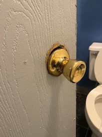 Bathroom door