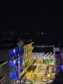 Abend vom Balkon aus