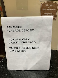 Leave it out of listing but hit ‘em with this after booking is evil