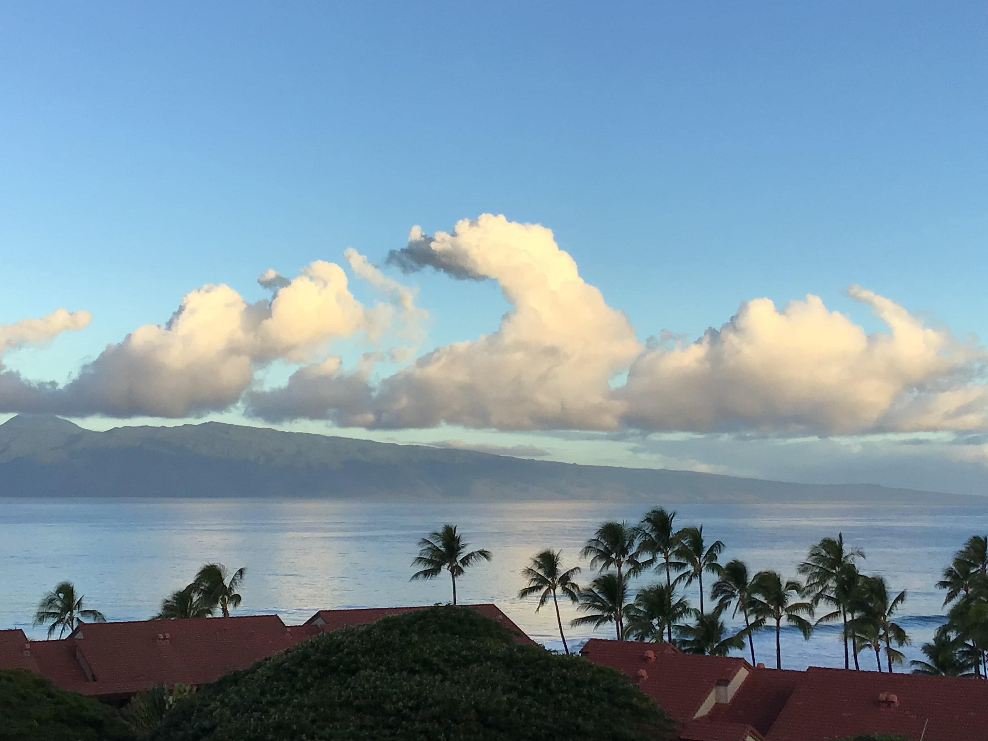 Clouds over Molokai