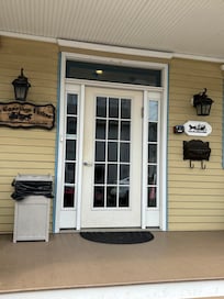 Front entrance