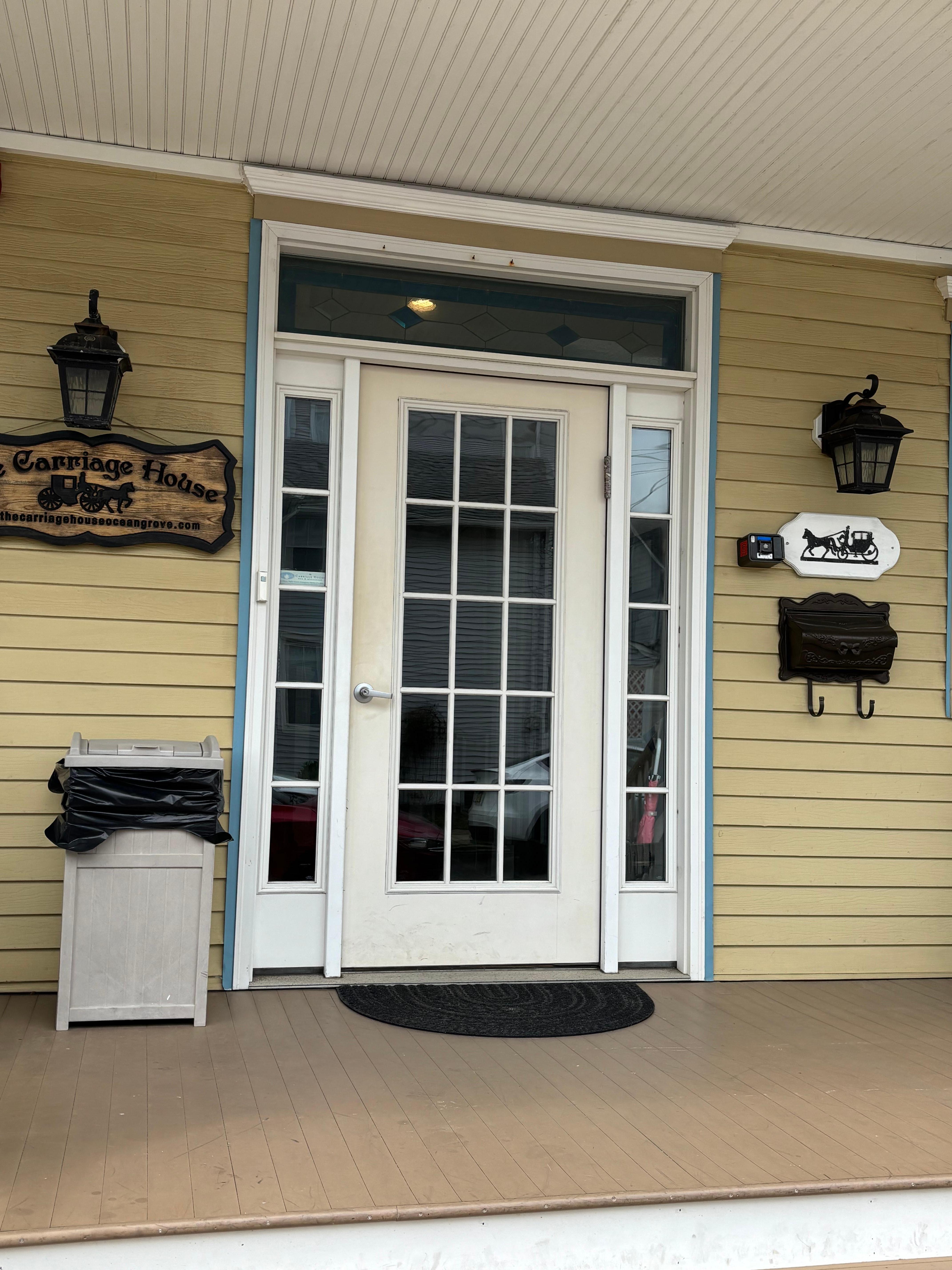Front entrance