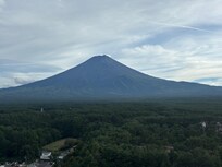 ホテル屋上からのおやま
