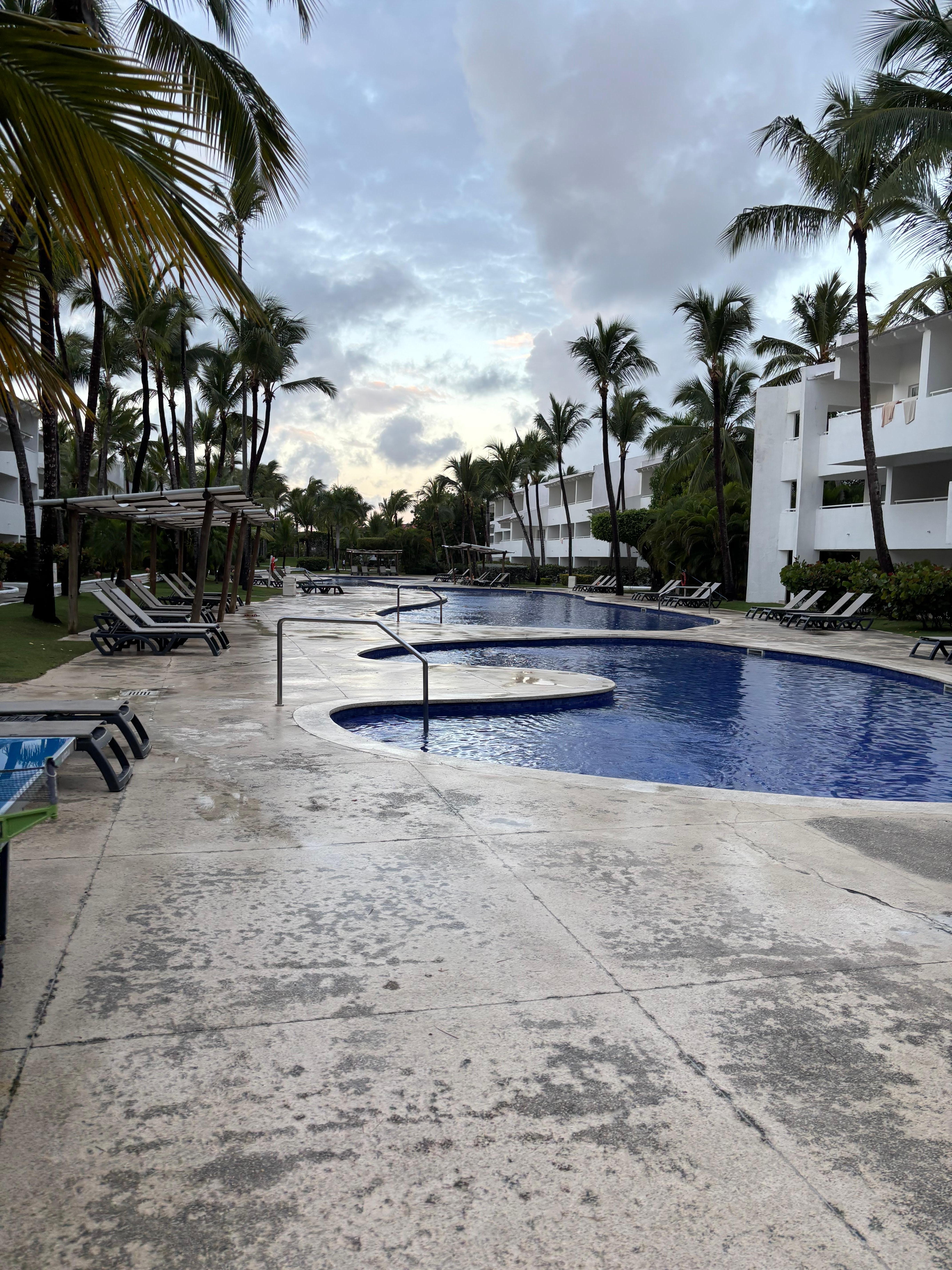 This is the part for my room, swimming pool 