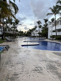 This is the part for my room, swimming pool