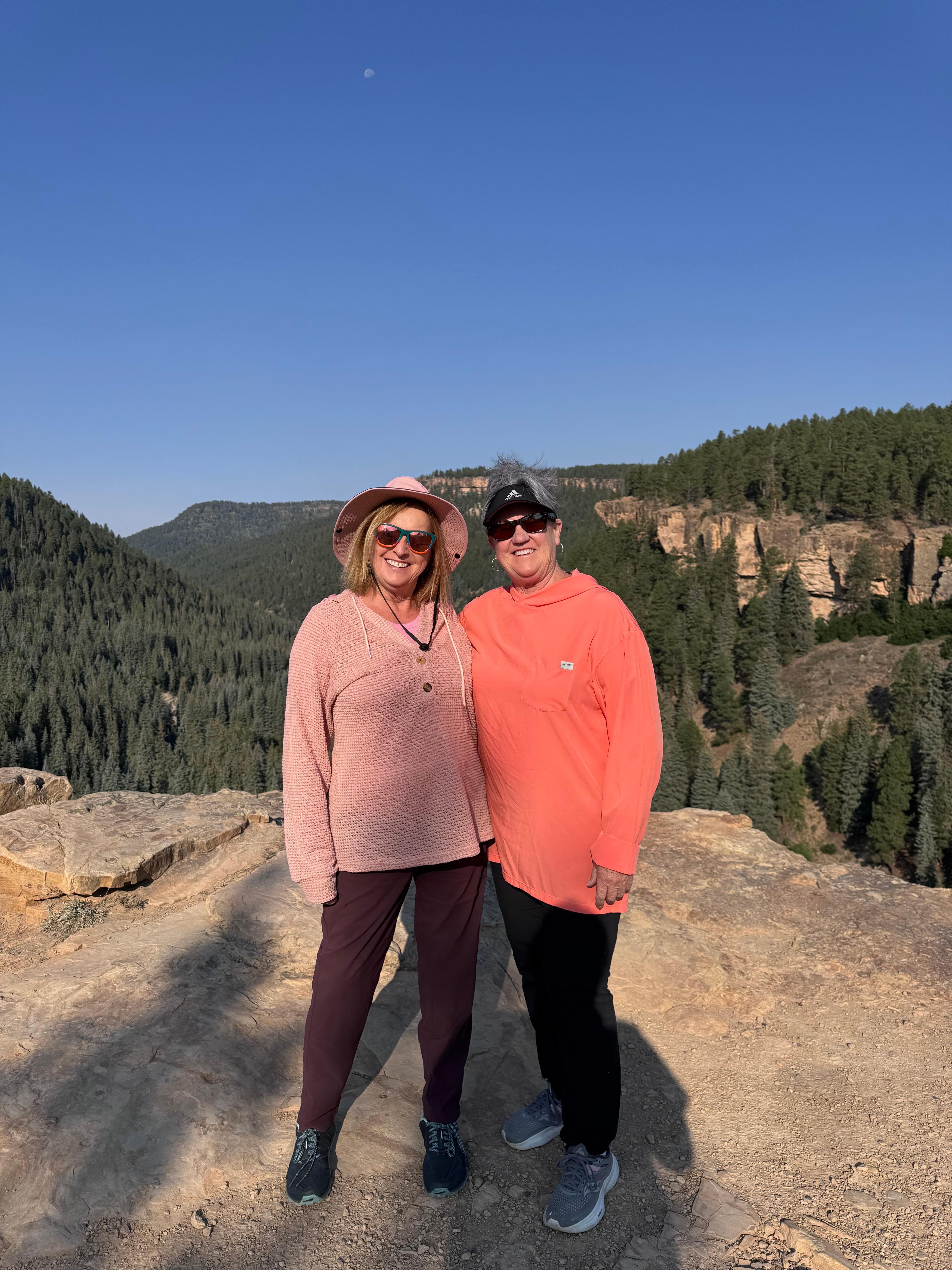 Hike off piedra road on our way to lake Williams 