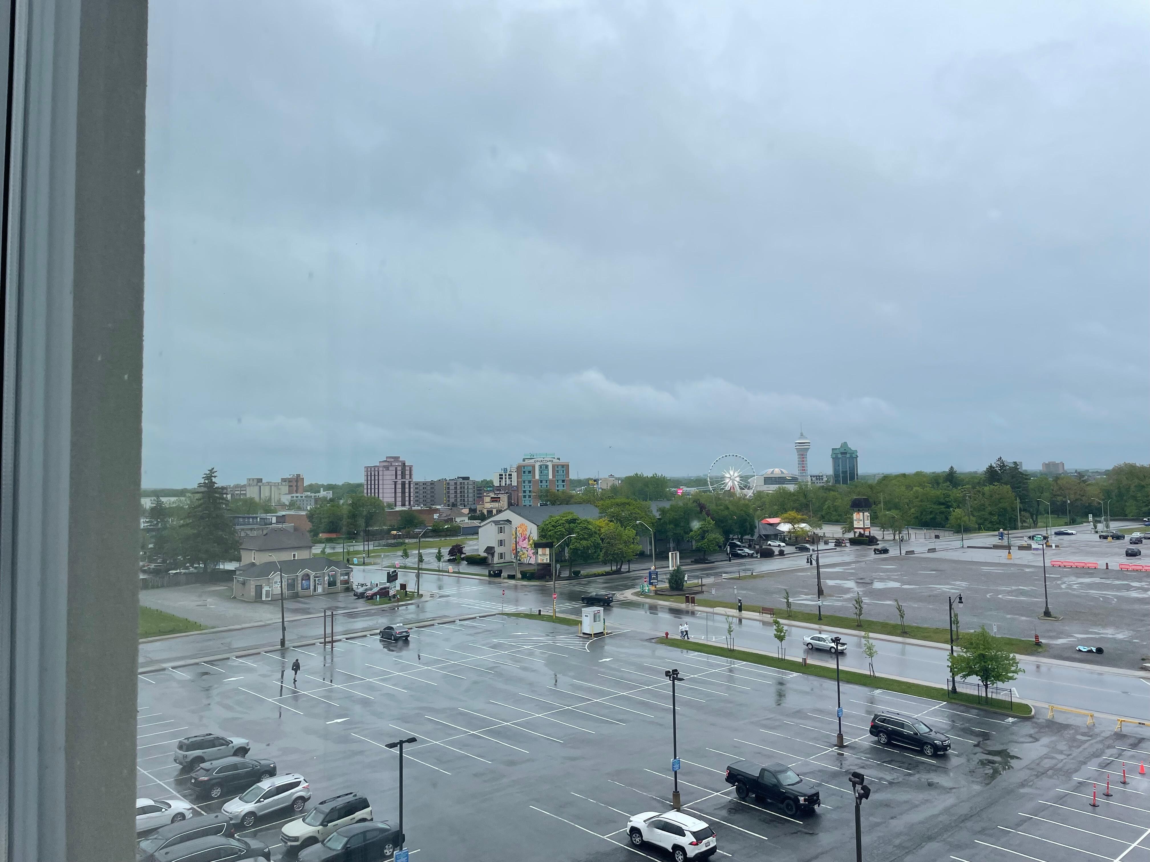 Clifton hill to the left 