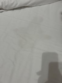 Tache sur les draps