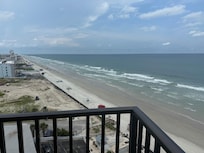 Arrival day photo. Top floor looking north towards Boardwalk.